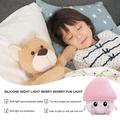 Strawberry Dumpling Squishy Night Light - Pink