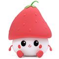 Strawberry Dumpling Squishy Night Light - Red