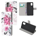 Style Series Samsung Galaxy A02s Wallet Case - Flower