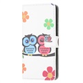 Style Series Samsung Galaxy A02s Wallet Case - Owls