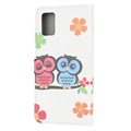 Style Series Samsung Galaxy A02s Wallet Case - Owls