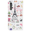 Style Series Huawei Nova 5T, Honor 20/20S Wallet Case - Eiffel Tower