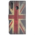 Style Series Samsung Galaxy A20e Wallet Case - Union Jack