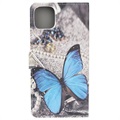 Style Series iPhone 11 Pro Wallet Case - Blue Butterfly