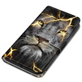 Style Series Xiaomi Redmi 9C, Redmi 9C NFC Wallet Case - Lion