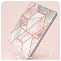 Supcase Cosmo iPad Mini (2021) Folio Case - Pink Marble