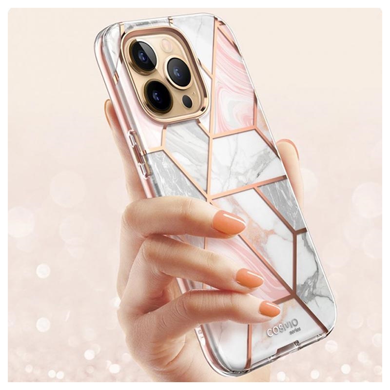Supcase Cosmo Iphone 13 Pro Max Hybrid Case Pink Marble Supcase Cosmo Iphone 13 Pro Max Hybrid Case Pink Marble