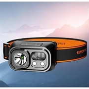 SuperFire HL23-A 220lm Headlamp - Motion Sensor, 9 Light Modes