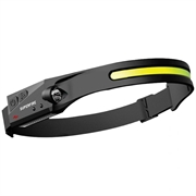 SuperFire HL65 430lm USB-C Headlamp - Motion Sensor, 5 Lighting Modes