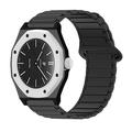 Swatch Royal Pop Magnetic Silicone Strap with Octagonal Case - Black