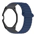 Swatch Royal Pop Magnetic Silicone Strap with Octagonal Case - Midnight Blue / Black