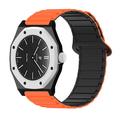 Swatch Royal Pop Magnetic Silicone Strap with Octagonal Case - Orange / Black