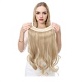 Synthetic Fiber Wavy Halo Hair Extension - Blond