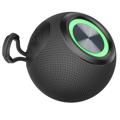 T&G TG337 Portable Bluetooth Speaker with Lanyard - 12000mAh - Black