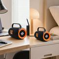 T&G TG484 Portable Bluetooth Speaker 30W with RGB Lights - Black