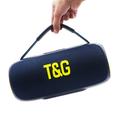 T&G TG484 Portable Bluetooth Speaker 30W with RGB Lights - Blue