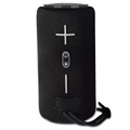 T&G TG639 Stereo Bluetooth Speaker with RGB Lights - Black