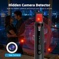 T016 Anti-Spy Hidden Camera and Signal Detector - Black