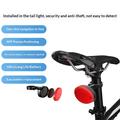 T02 Bicycle Tail Light with Anti-Lost Tracker for iOS