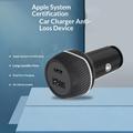 T05 USB-A/USB-C Car Charger with Anti-Lost Tracker for Android