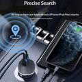 T05 USB-A/USB-C Car Charger with Anti-Lost Tracker for Android