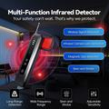 T07 Multifunction Hidden Camera and Bug Detector - Black