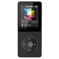 T1 Portable MP4 Music Player with 1.8" Screen and 64GB TF Card