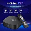 T1+ Android 16 TV Box / 8K Streaming Media Player - 2GB/16GB - Black