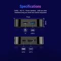 T1+ Android 16 TV Box / 8K Streaming Media Player - 2GB/16GB - Black