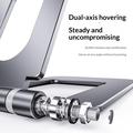 T2 Max Foldable Aluminum Phone/Tablet Stand - Grey