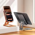 T2 Max Foldable Aluminum Phone/Tablet Stand - Orange