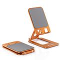 T2 Max Foldable Aluminum Phone/Tablet Stand - Orange