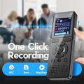 T51 Digital Voice Recorder / MP3 Player with Noise Reduction - Black