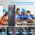 T51 Digital Voice Recorder / MP3 Player with Noise Reduction - Black