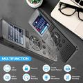 T51 Digital Voice Recorder / MP3 Player with Noise Reduction - Black
