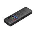 T53 Portable Voice Recorder with MP3 Player, Noise Reduction - Black