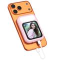 T7 USB-C Wired Magnetic Selfie Screen Mirror with Fill Light