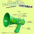 T9 Magic Horn Voice Changer Megaphone Toy for Kids - Dino - Green