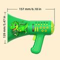 T9 Magic Horn Voice Changer Megaphone Toy for Kids - Dino - Green