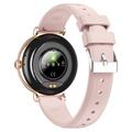 T9 Smart Watch with Heart Rate for Women - 1.27" - Pink