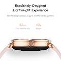 T9 Smart Watch with Heart Rate for Women - 1.27" - Pink