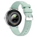 T9 Smart Watch with Heart Rate for Women - 1.27" - Silver