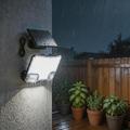 TG-TY19502 144-LED Motion Sensor Wall Light with Solar Panel for Garden and Patio