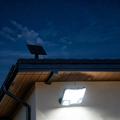 TG-TY19502 144-LED Motion Sensor Wall Light with Solar Panel for Garden and Patio