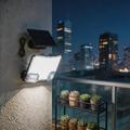 TG-TY19502 144-LED Motion Sensor Wall Light with Solar Panel for Garden and Patio
