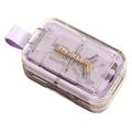THRILLED 2-in-1 Pill Cutter/Organizer - Purple