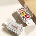 THRILLED 2-in-1 Pill Cutter/Organizer - White