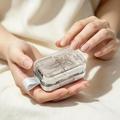 THRILLED 2-in-1 Pill Cutter/Organizer - White