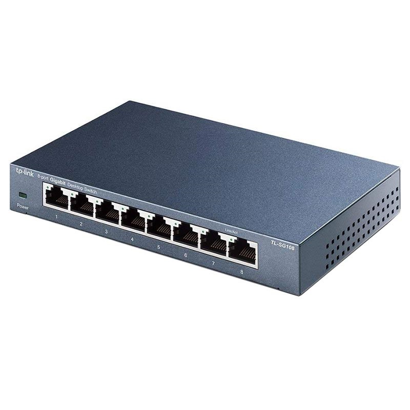 Tp Link Tl Sg108 8 Port Gigabit Desktop Switch 10 100 1000 Mbps Tp Link Tl Sg108 8 Port Gigabit Desktop Switch 10 100 1000 Mbps