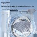 TPE Gel Cooling Seat Cushion for Summer - 40x40cm - Grey